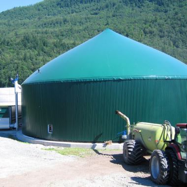 Jednoramenový bioplynový kryt pre bioplynový projekt